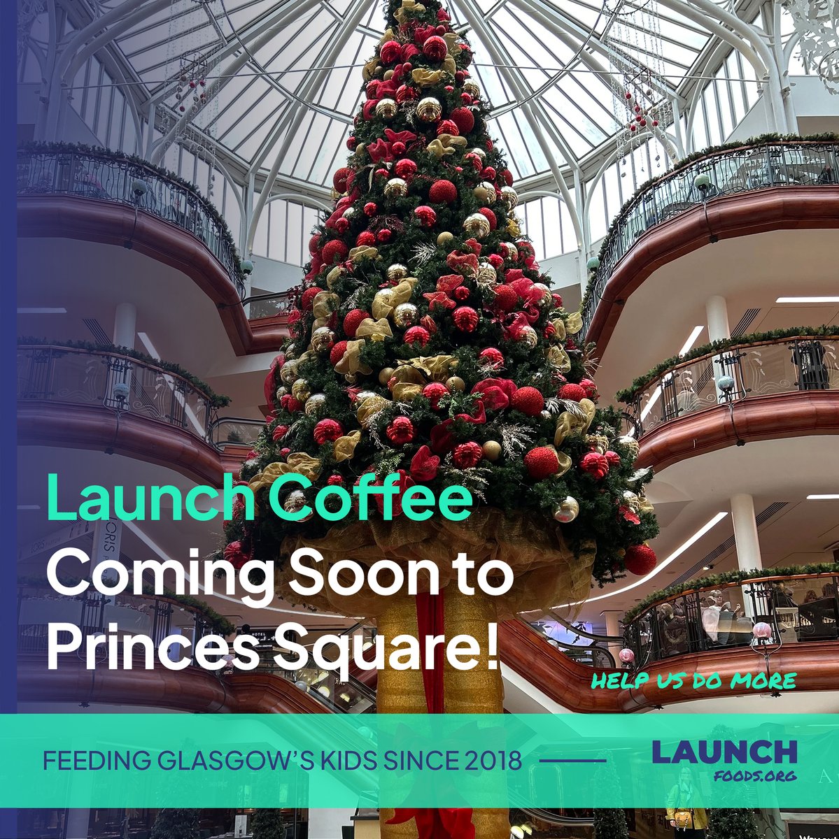 Coming Soon....

Launch Coffee...No. 2 💙 right in the heart of the city centre.

Are you looking for a new role or know anyone that might be? Please apply using link below. 

loom.ly/3EGZmLM

#feedingglasgowskids #princesssquare