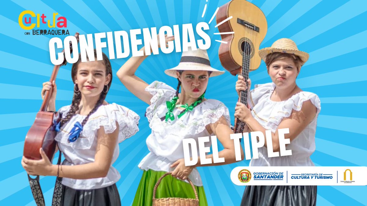 Folkloradio's tweet photo. Ya está disponible el documental: Confidencias del Tiple. Un homenaje al instrumento que da vida a la música andina colombiana. Descubre su historia, evolución y legado.

📽️ Míralo aquí: https://t.co/9mhxzjCvWW

💛 Con el apoyo de #CulturaConBerraquera de @GobdeSantander https://t.co/ugJx1OvvPD
