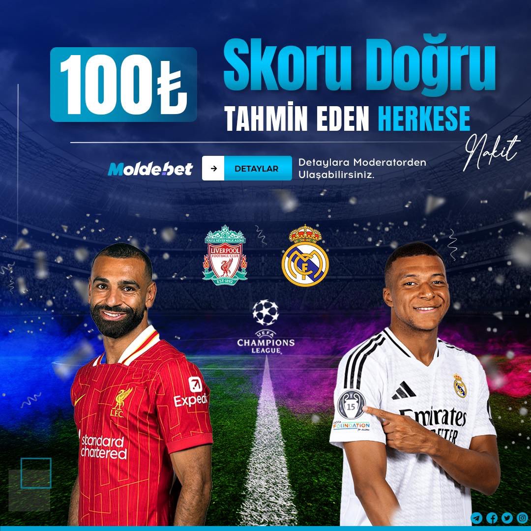 🔥HERKESE 100₺ NAKİT ÖDÜL💸

🔥 TAHMİNİNİ YAZ

🚀 Havale Yatırıma %30 NAKİT!

📣 %25 Casino Discount!

💵 5Dk'da Ödeme Garantisi ! 

📲 X adresimizi takip et !

🗣 Tahminde  5 arkadaşını etiketle
📣 Her üyemiz 1 kere yararlanabilir!
✅  Gönderiyi RT yap
🔄 Maks. çekim 500₺
📣