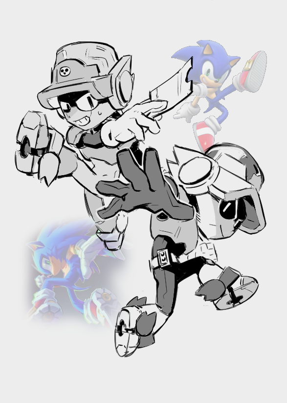 Gogisimping's tweet photo. ( Couldn't Find the official art of lawrie one's )  
#BrawlStarsLarry #BrawlStarsLawrie https://t.co/1jP837UkGc