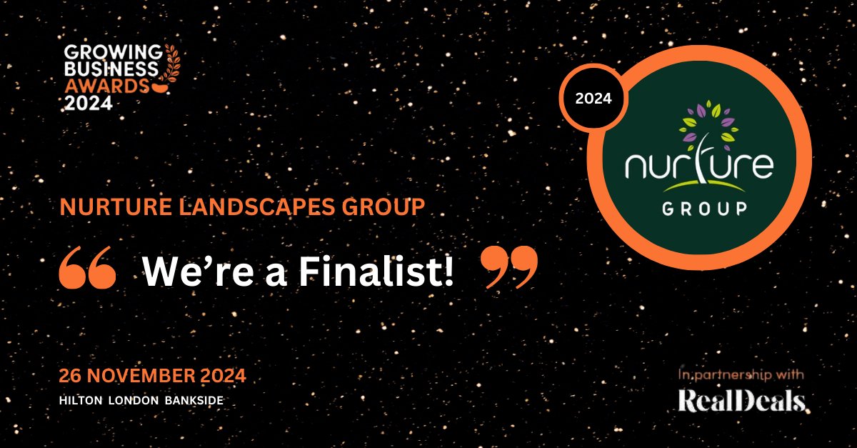 The Nurture Landscapes Group (@nurturegroup_uk) on Twitter photo 🌟 Excited for the 27th annual <a href="/GrowingBizUK/">Growing Business Awards</a> Awards tonight! 🌟
The Nurture Group is proud to be finalists in FIVE categories!
A huge thank you to our incredible team for your hard work and dedication – we couldn’t do it without you! 💚👏
#GrowingBusinessAwards 🌟 Excited for the 27th annual <a href="/GrowingBizUK/">Growing Business Awards</a> Awards tonight! 🌟
The Nurture Group is proud to be finalists in FIVE categories!
A huge thank you to our incredible team for your hard work and dedication – we couldn’t do it without you! 💚👏
#GrowingBusinessAwards