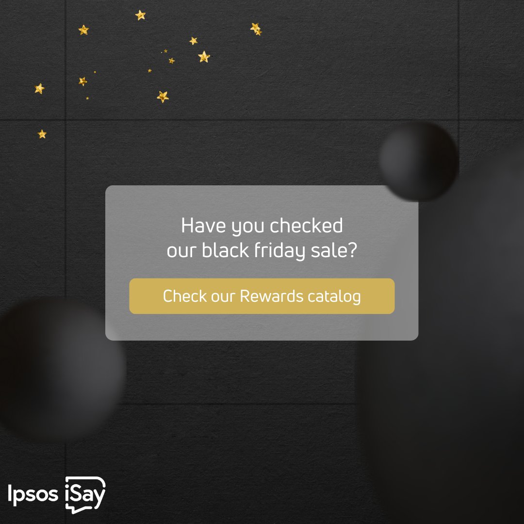 IpsosiSayMENA's tweet photo. هل اطلعت على تخفيضات البلاك فرايدي؟ 🛍️✨
تحقق من كتالوج الجوائز الآن! 🎁💳
#MENA #GCC #Rewards #IpsosiSay #iSay #Surveys #Saudi #Morocco #UAE #Iraq #Lebanon #Qatar #Jordan #Kuwait #Egypt #RewardingPanel #MakeaDifference #BlackFriday2024 #CyberMonday https://t.co/7Z978SRLtj