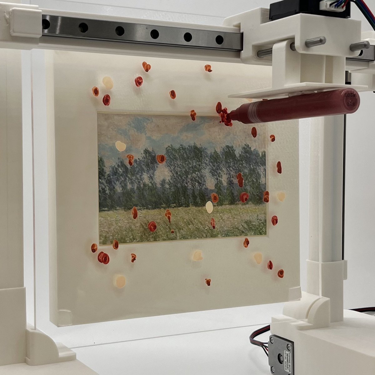 【こころから生まれたキカイ展 作品紹介No.10】

「Monetic Plotter」
気象データが描く、静止画に宿る時間の移ろい。

学部4年 中村玲香

#こころから生まれたキカイ展