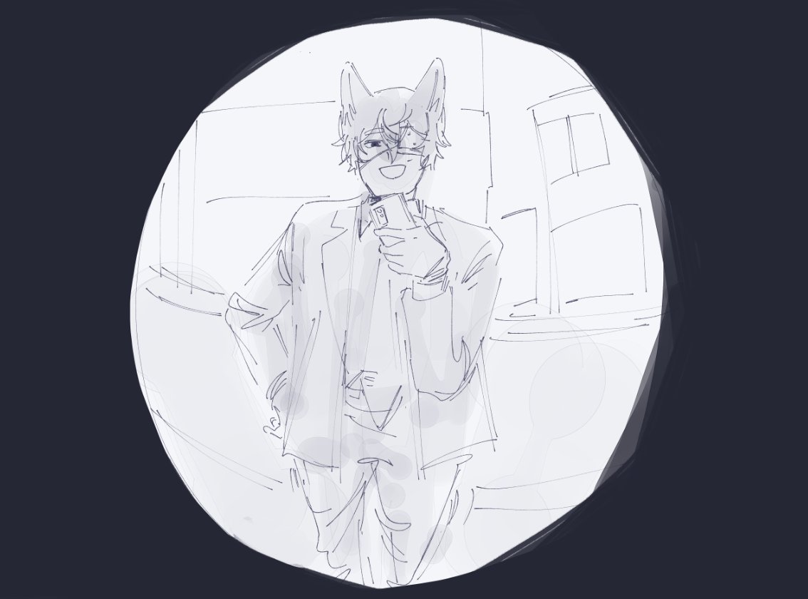 41hoshi's tweet photo. (who is at my door) #MS64_fa https://t.co/Gz6M8spcas