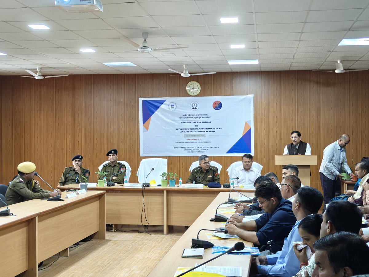 Sardar Patel Police University, Jodhpur tweet media