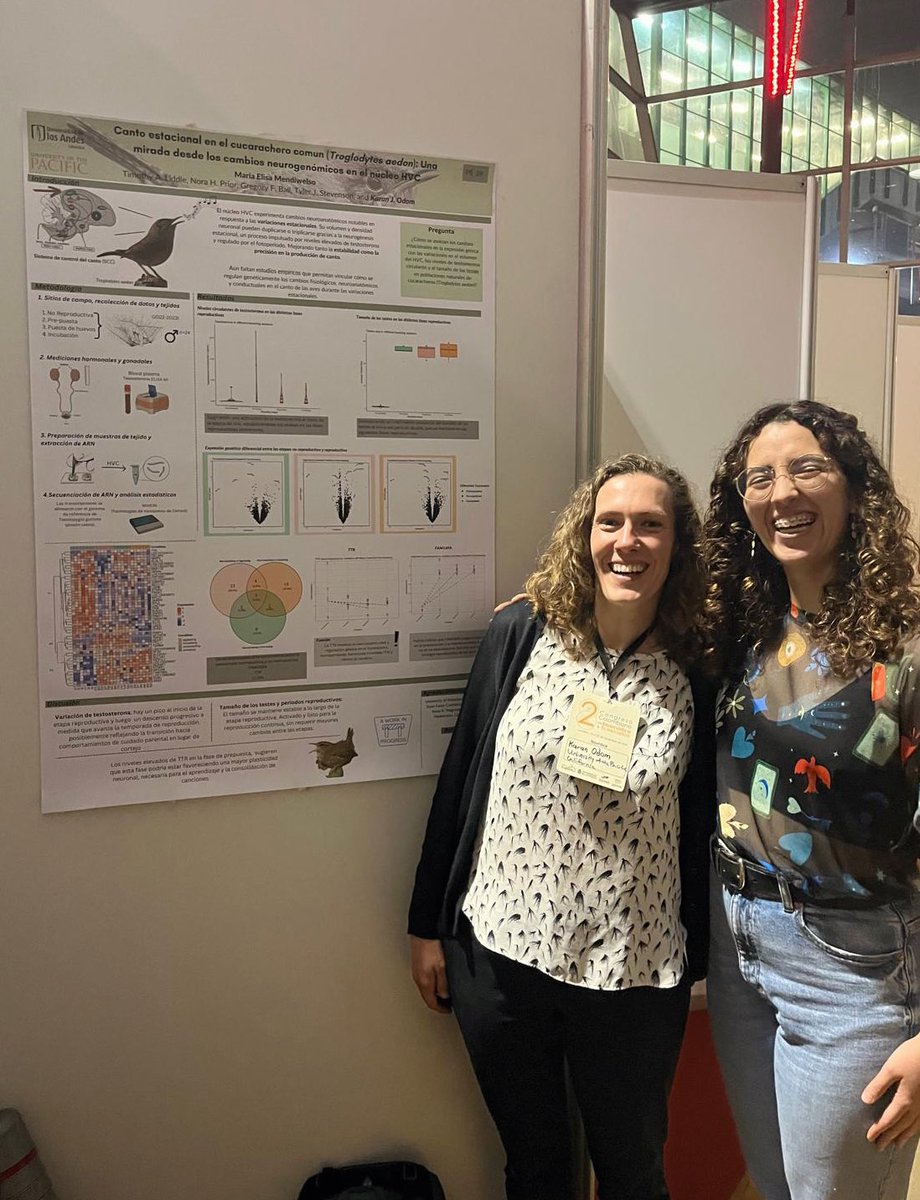 MEmendiwelso's tweet photo. La semana pasada estuve presentando en el 2 Congreso Colombiano de Ecoacústica y Bioacústica (#2CCBE )! Fue una experiencia muy bonita, conocí y aprendi demasiado de gente muy bacana. 
Mil gracias a la profe Karan Odom por todo su apoyo en el proyecto🐤 https://t.co/LwJQo6HYPI