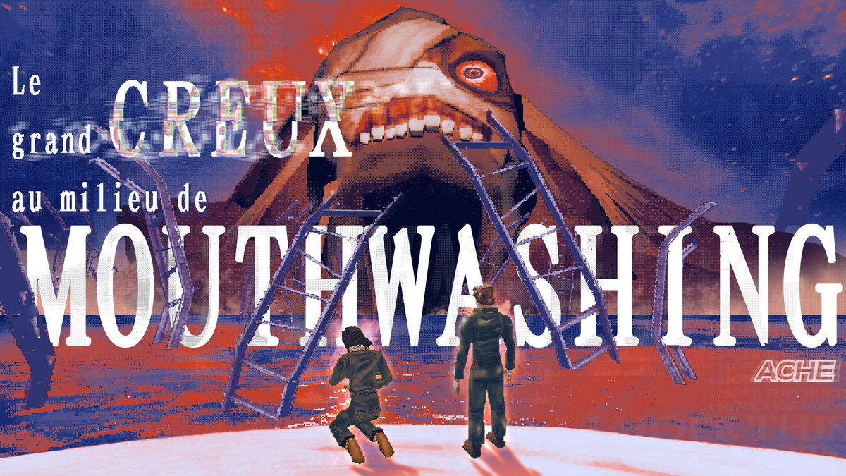 salut.

j'ai tenté d'analyser l'horreur de Mouthwashing, un jeu qui parle de capitalisme, de contrôle du corps des femmes, et de cannibalisme, aussi.
un jeu qui m'a aidée à comprendre pourquoi j'ai l'impression que notre monde se dévore lui-même.

🫀youtu.be/duf-KzGnT2s🫀