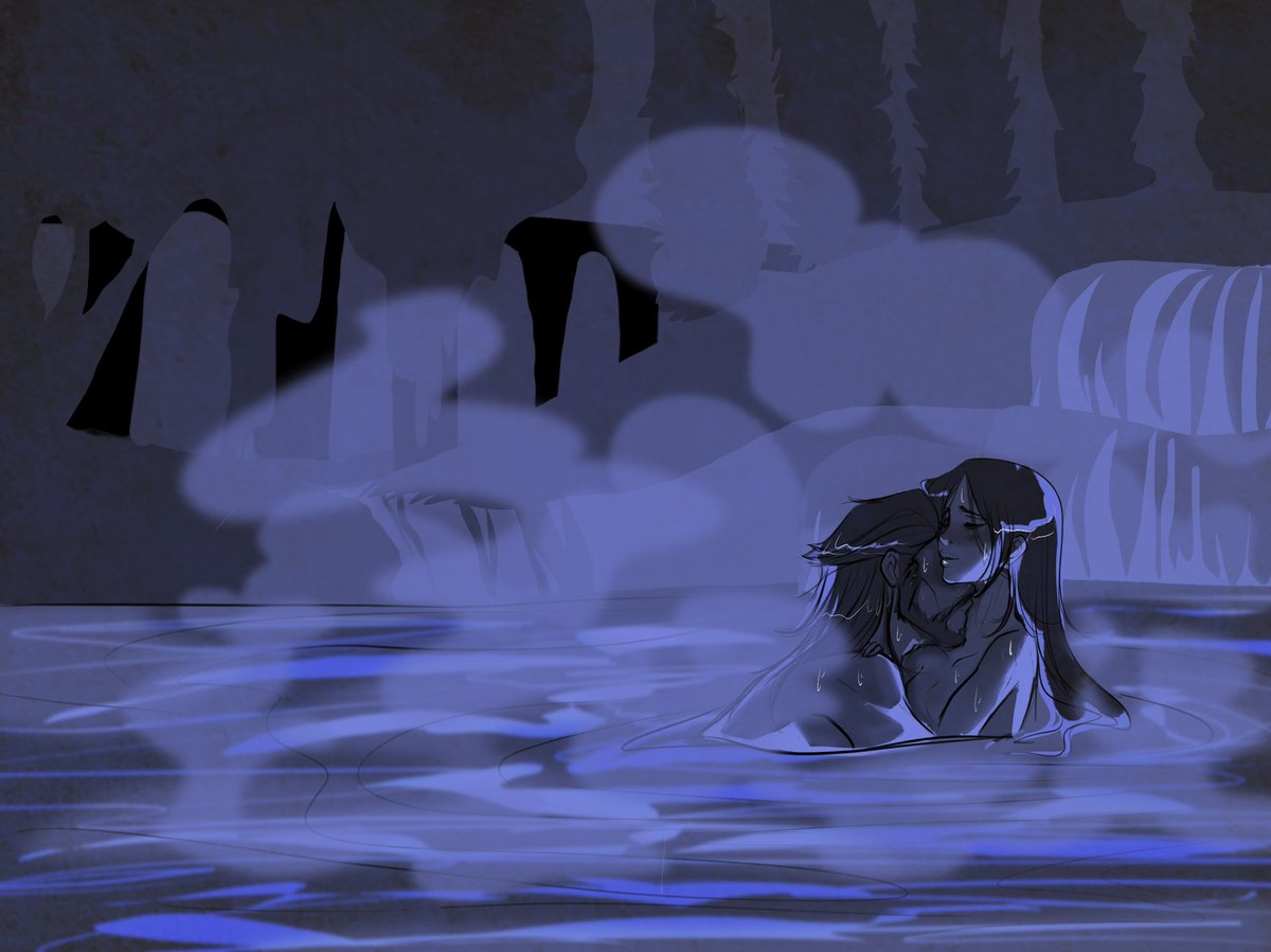 NeonSpider_NSFW's tweet photo. My take on that one concept art scene 😌

#veilguard #LucanisDellamorte #rookanis #DragonAge https://t.co/FeidqjIIOb