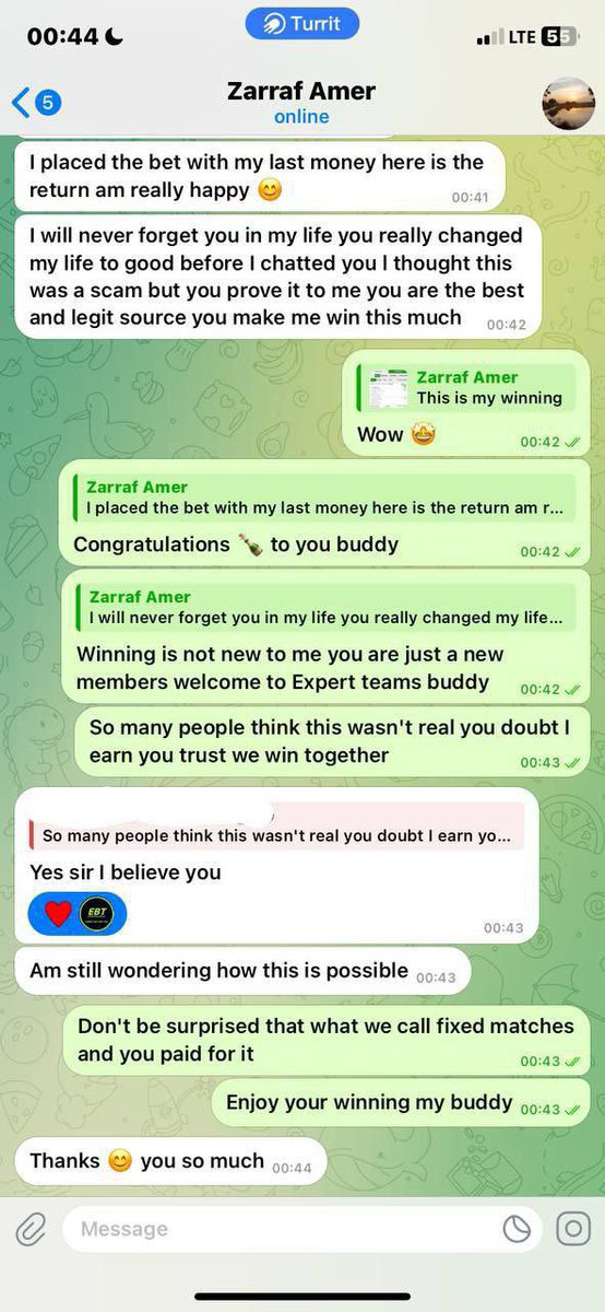 ᴛʜɪs ᴛᴇsᴛɪᴍᴏɴʏ ɪs ᴇxᴛʀᴇᴍᴇʟʏ ɪᴍᴘᴏʀᴛᴀɴᴛ ᴛᴏ ᴍᴇ, ɴᴏᴛʜɪɴɢ ᴍᴀᴋᴇs ᴍᴇ ʜᴀᴘᴘɪᴇʀ ᴛʜᴀɴ ʙᴇɪɴɢ ᴀʙʟᴇ ᴛᴏ ʜᴇʟᴘ ᴍʏ ᴄʟɪᴇɴᴛs........💪🏻
T.ME/jTDokPFBDJA0Nz…