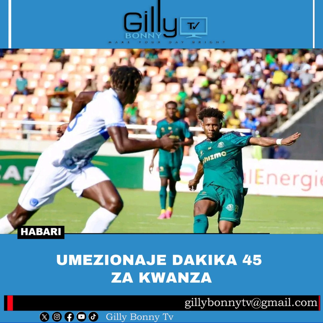 GillyBonnyTv's tweet photo. Umezinaje dakika 45 za kipindi cha kwanza?
HT : Young Africans 0๏ธโฃ-0๏ธโฃ Al Hilal Club
๐ Benjamin Mkapa, Dar es Salaam
#TotalEnergiesCAFCL #CAFCLCC https://t.co/kq0KK9LDsW