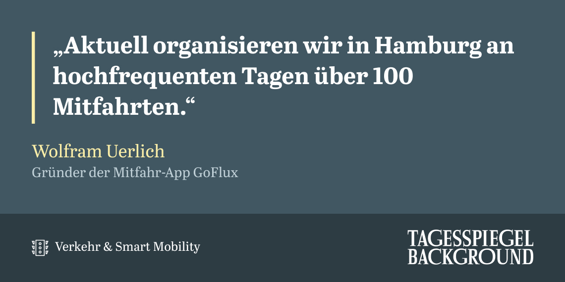 #Fahrgemeinschaften mit privaten #Pkw sind in Hamburg testweise Teil des öffentlichen #Nahverkehrs. Das Ziel fürs erste Jahr wird das #Ridesharing-Experiment früh erreichen. Welche Regionen folgen dem Vorbild? 👉 lmy.de/zgahd
#Wissensvorsprung #ÖPNV
