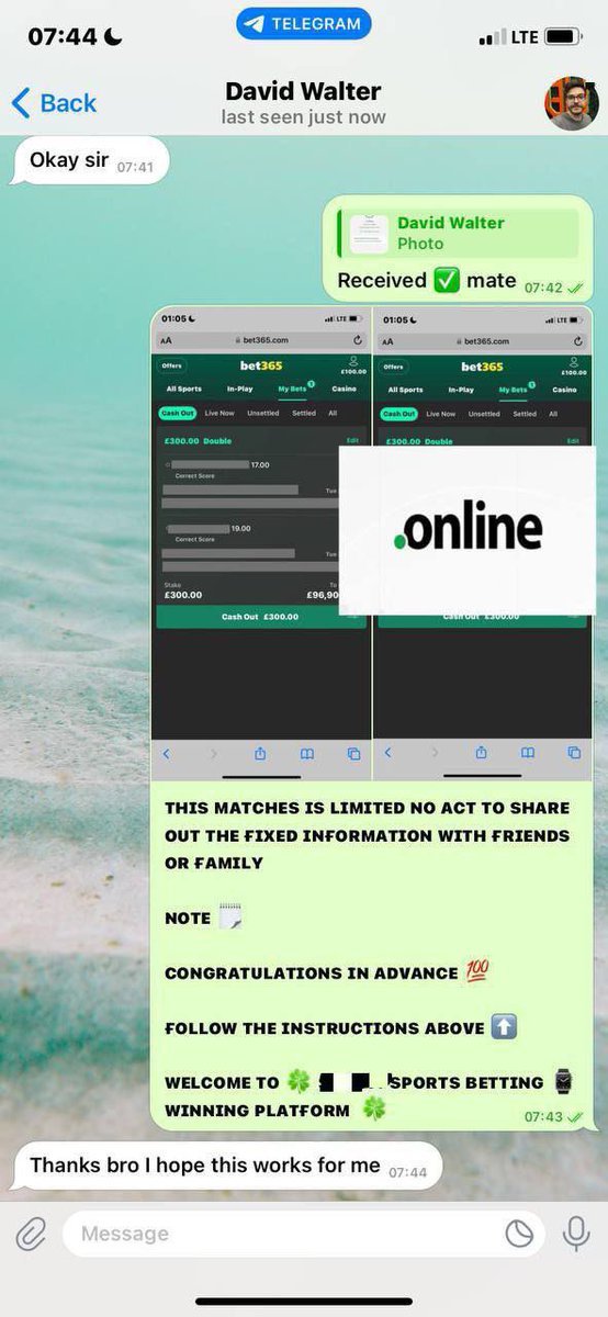 ᴅᴏɴ’ᴛ ᴊᴜᴅɢᴇ ᴏᴛʜᴇʀs ʙʏ ᴡʜᴀᴛ ʏᴏᴜ’ᴠᴇ ᴇxᴘᴇʀɪᴇɴᴄᴇᴅ ɪɴ ᴛʜᴇ ᴛɪᴍᴇ ᴘᴀsᴛ😎

ᴍᴏᴠᴇ ᴏɴ……….. ʟᴏᴛs ᴏᴘᴘᴏʀᴛᴜɴɪᴛɪᴇs ᴀʀᴇ ᴡɪᴅᴇʟʏ ᴏᴘᴇɴ ɪғ ʏᴏᴜ ᴄᴀɴ ʜᴏʟᴅ ɪᴛ ғɪʀᴍ.  

ʟᴇᴛ ᴍᴀᴋᴇ ᴀɴ ɪᴍᴘᴀᴄᴛ  
T.ME/jTDokPFBDJA0Nz…