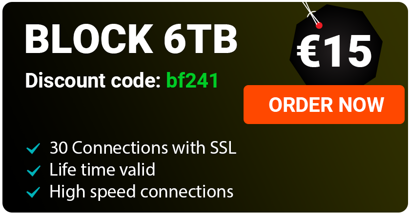 Bulknews's tweet photo. BlackFriday Usenet 6000GB now only for €15,-
Discount code: bf241
Happy holidays :) #usenet #newsgroup #BlackFriday #BlackFridayDeals 

https://t.co/QumukiYkwP https://t.co/U0kv6aeVXo