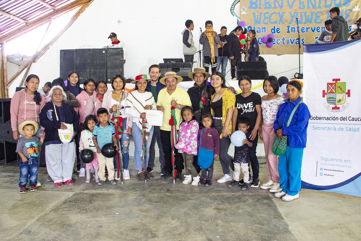 saludcauca's tweet photo. 1.🫱🏼‍🫲🏾En Caldono, realizamos la clausura del proyecto ’Estrategia de Rehabilitación Psicosocial Comunitaria y No Repetición’, una iniciativa que respaldamos en conjunto con el Ministerio de Salud para fortalecer la paz y la salud mental en nuestros territorios @GobCauca https://t.co/4JMVyIHtaw