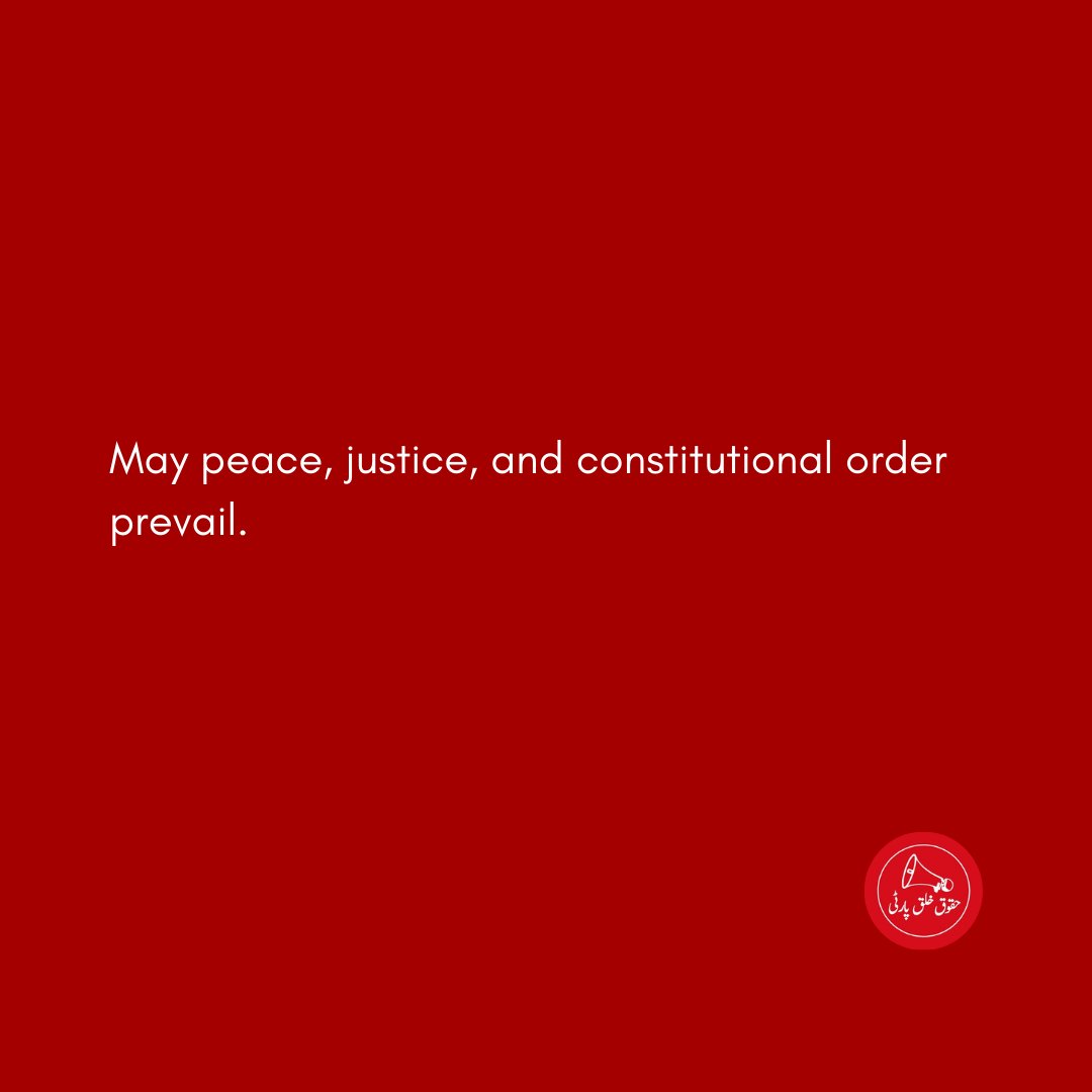 We categorically condemn the excessive and disproporationate response by the government and military authorities to the protests in Islamabad.