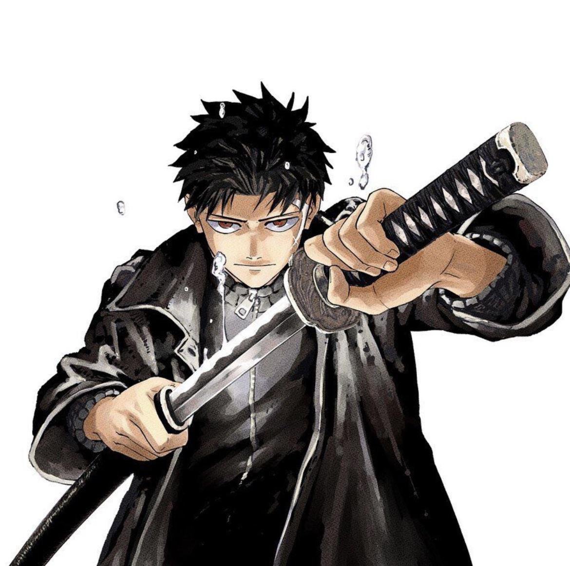 bachiposting's tweet image. sojo jumpscares?
proceed?
kazane?

what are you talking about? kagura bachi chapter 1 is coming out next week! just look at how cool this guy is!

#kagurabachi