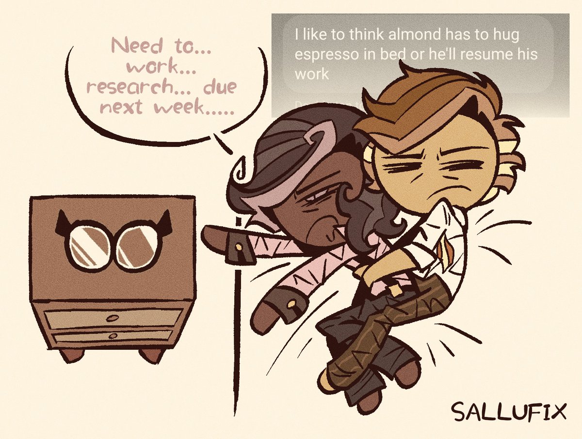 SalluFart's tweet image. Quick Throwback...
≈≈≈≈[♡]≈≈≈≈
#crkfanart #coffeeshackles