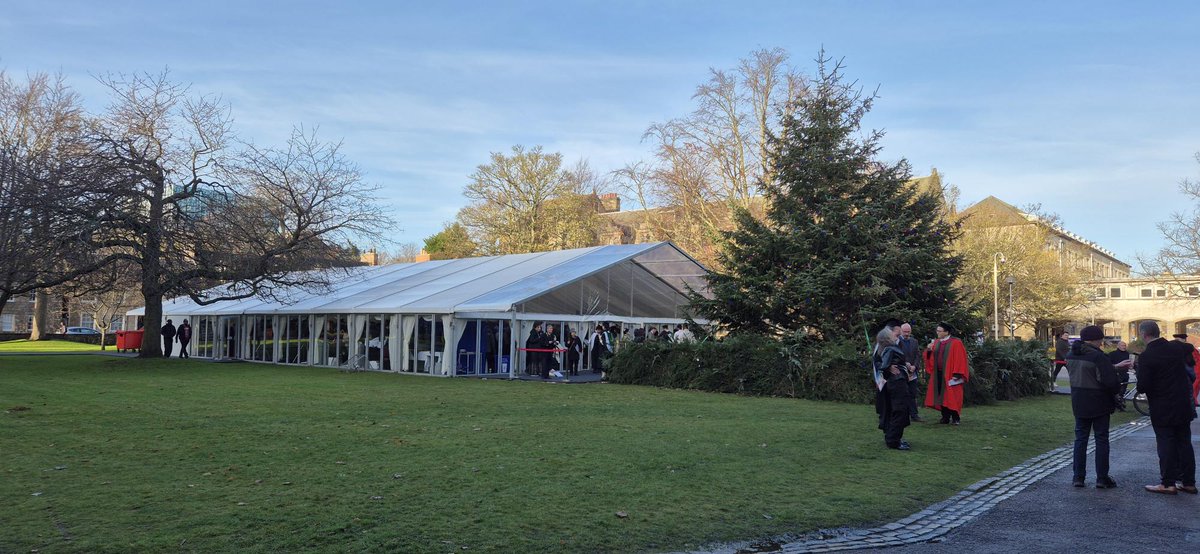 Winter graduation ceremonies are underway at the University of Aberdeen. Many congratulations to everyone graduating this week! #ClassOf2024 #ABDNgrads #ABDNfamily