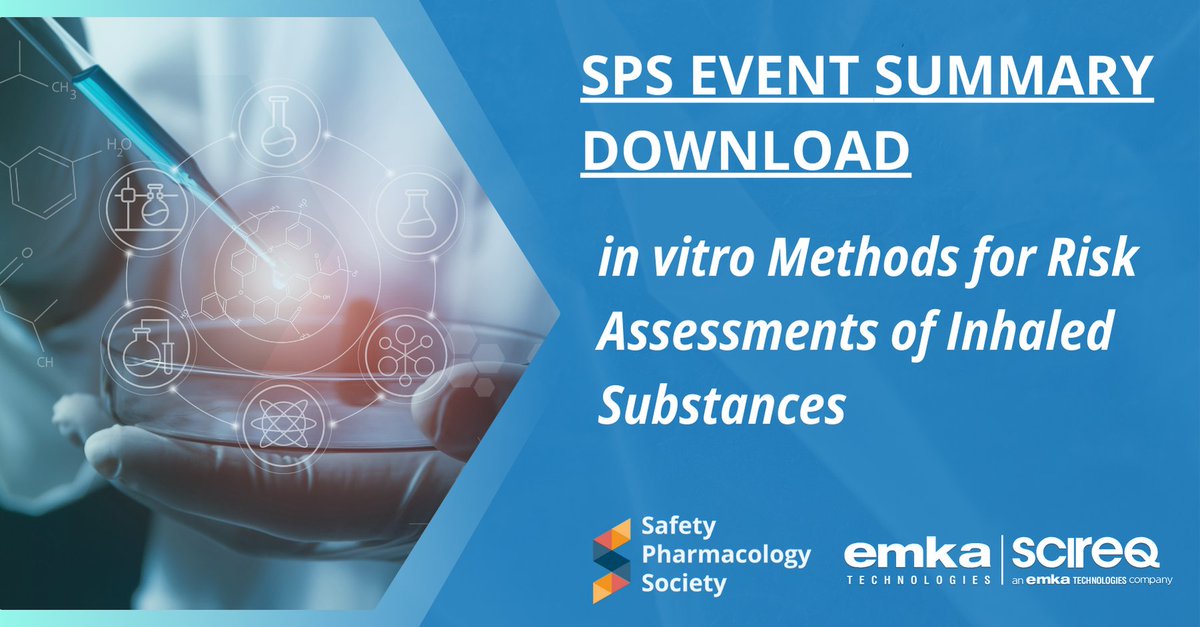 You can now download the summary document of "In Vitro Methods for Risk Assessment of Inhaled Substances: Approaches and Practical Considerations," a talk presented by David Brunet at the Safety Pharmacology Society.

Get your copy here: hubs.ly/Q02ZlV8-0