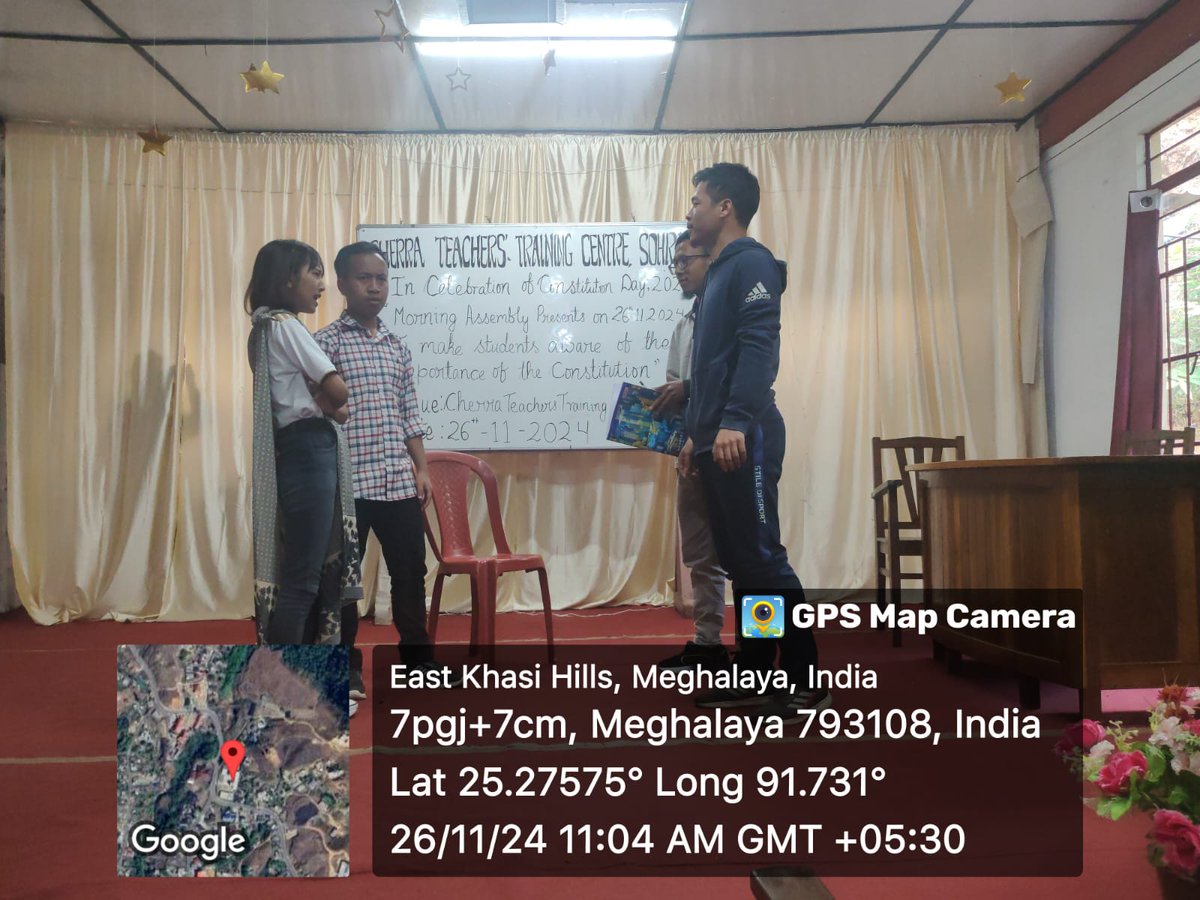 cttcsohra's tweet photo. @ncteDelhi On 26/11/24,CTTC celebrated the ConstitutionDay, the firstyear student organized a program to highlight the importance of the rights of citizen of India. One of the firstyear student give a speech followed by roleplay to create awareness on Right against Explotation https://t.co/PvTLPtFDyx