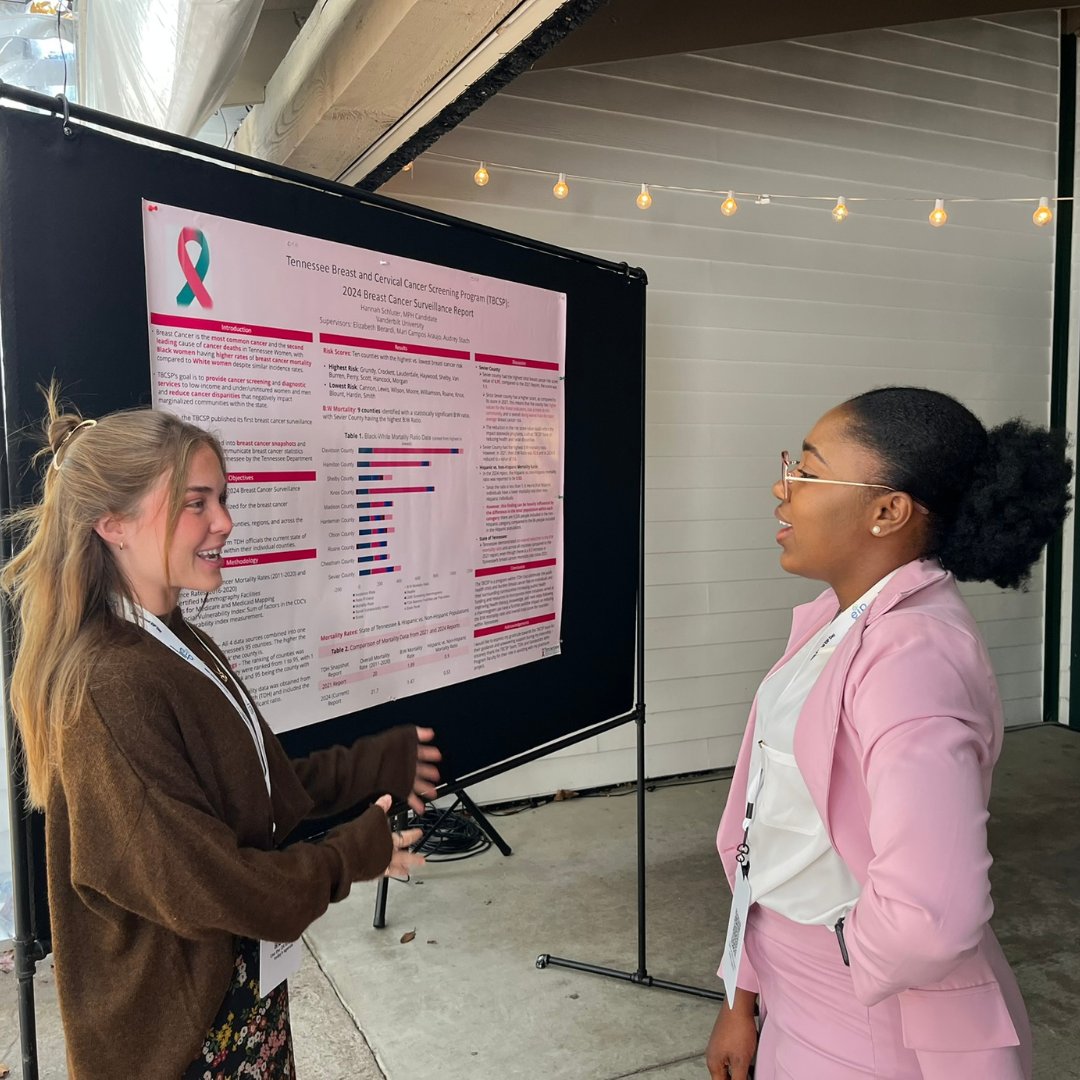 VUmedicine's tweet photo. Our MPH students had a fantastic time presenting their infectious disease research at the Tennessee Emerging Infections Program’s 25th Annual Scientific Presentation Day!

Learn more about research in the MPH program: https://t.co/4HncdQ8LLx #VandyMed #VandyMPH https://t.co/MORDrDDsxq