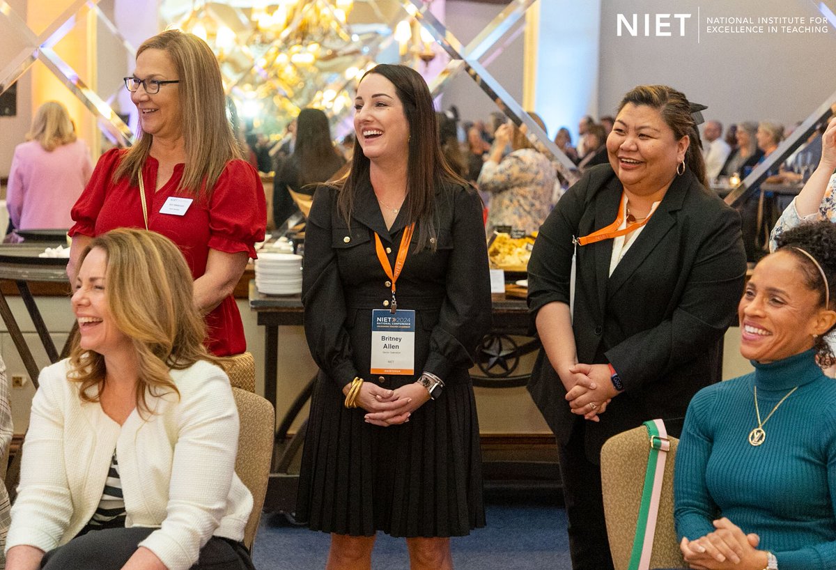 Who’s ready for another year of engaging and exciting learning? Find out more about NIET's 2025 National Conference here: niet.org/our-work/event….