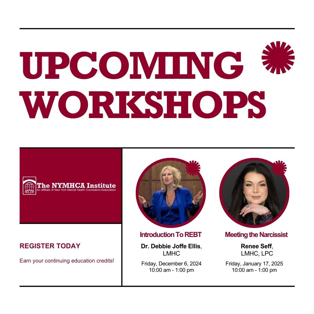 Keep an eye out for our upcoming workshops!🌟 

Join us on Friday, December 6th from 10am-1pm and Friday, January 17th, 2025 to hear more from Dr. Debbie Joffe Ellis, and Renee Seff

Dr. Debbie Joffe Ellis:
buff.ly/4fJ2htE 

Renee Seff:
buff.ly/3YMkPlT