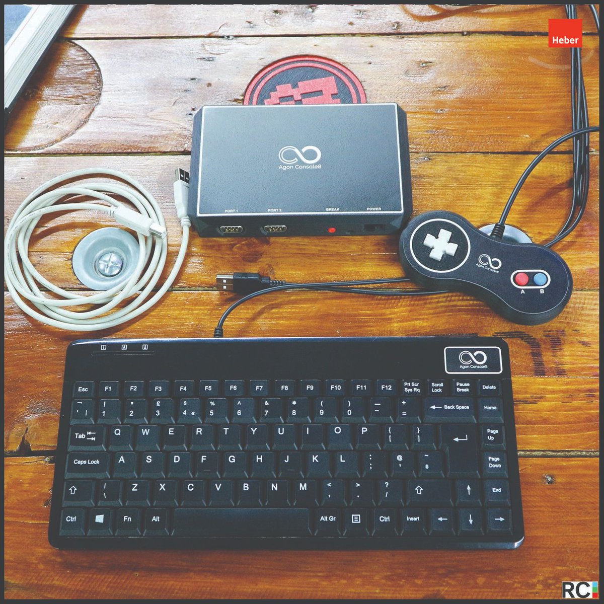 MultisystemFPGA's tweet photo. Today's #BlackFriday discount is our Agon #Console8 #retro computer deluxe full kit. Get into coding 8bit BBC Basic with this wonderful machine and community, jointly designed with Bernardo Kastrup. https://t.co/K9Xy9kUuHQ https://t.co/etbSYgaSaN