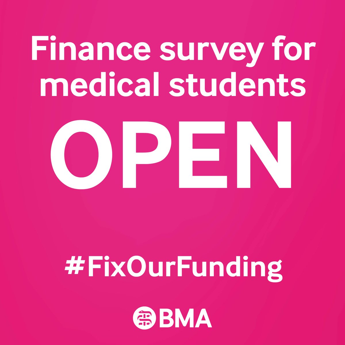 Medical students - We need you to help fuel the fight to #FixOurFunding. Complete our survey by telling us how the financial strain of being a medical student in 2024 impacts you.
YOUR voices must be front and centre in any negotiations with Government. surveymonkey.com/r/BMA_Medical_…