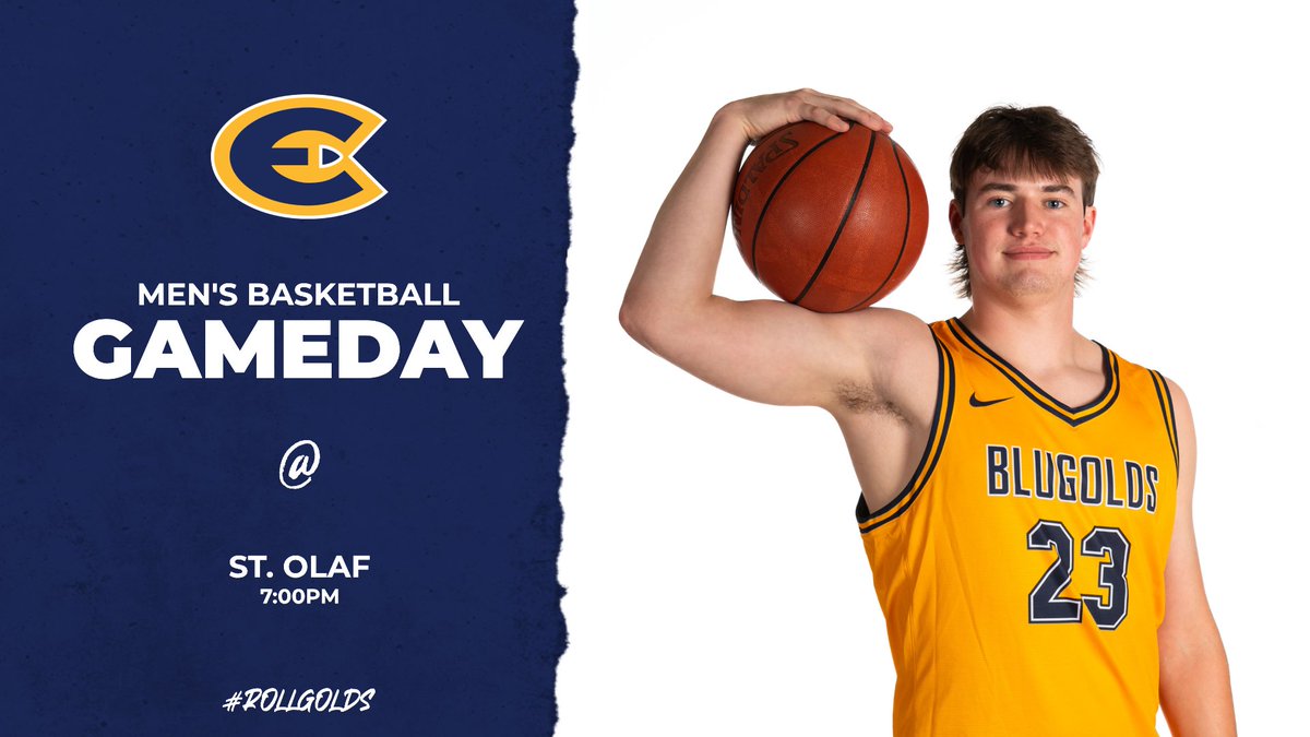 On the 🛣️ tonight!

Follow along - blugolds.com.

<a href="/UWECMBB/">UW-Eau Claire Men's Basketball</a> | #RollGolds #d3hoops