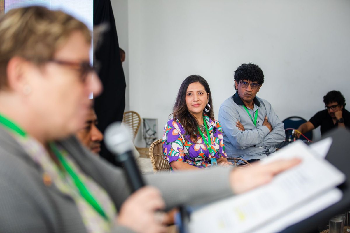 MinEnergiaCo's tweet image. ¡La #MineríaParaLaVida se hizo presente en Riohacha! 

Participamos en la primera jornada de #CumbreMinera, 'Diálogos climáticos por la diversificación productiva y la Transición Energética Justa' junto a @sintracarbon, @LAGUAJIRAGOB y @EmbAlemaniaCol; un espacio de diálogo entre