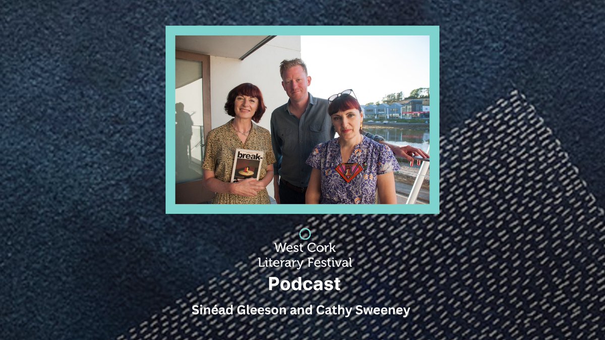 West Cork Literary Festival (@wcorklitfest) on Twitter photo Welcome to our WCLF Podcast! Episode one is now available with Cathy Sweeney and <a href="/sineadgleeson/">Sinéad Gleeson (NOT HERE)</a> in conversation with Colin Barrett. This was recorded in
#Bantry on 18 July 2024 and you can tune in (and subscribe) wherever you get your podcasts ❤️ open.spotify.com/show/2gHrqGcXF… Welcome to our WCLF Podcast! Episode one is now available with Cathy Sweeney and <a href="/sineadgleeson/">Sinéad Gleeson (NOT HERE)</a> in conversation with Colin Barrett. This was recorded in
#Bantry on 18 July 2024 and you can tune in (and subscribe) wherever you get your podcasts ❤️ open.spotify.com/show/2gHrqGcXF…