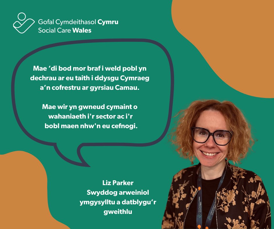 Ydych chi wedi cofrestru ar gyrsiau dysgu Cymraeg Camau?

Wedi eu creu yn arbennig i weithwyr gofal, mae’r cyrsiau:
👉 i ddechreuwyr
👉 ar-lein
👉 yn hyblyg.

Ewch amdani! 📲 ow.ly/R36650UfAhw

#DefnyddiaDyGymraeg @comygymraeg