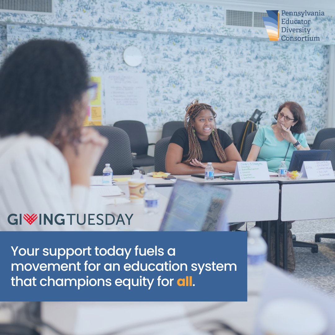 This #GivingTuesday, join us in shaping a more inclusive education system for every learner in Pennsylvania. Your gift to PEDC helps ensure equitable policies that uplift all students. ✨

🔗 givebutter.com/PEDC

#SupportEducation #EqualOpportunities #TaxDeductible #PEDC