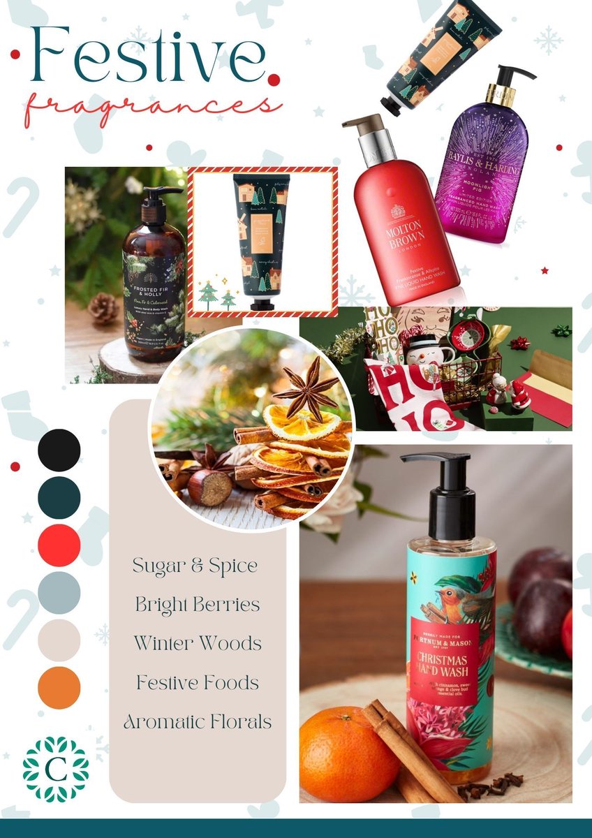 CarvansonsLtd's tweet photo. We love receiving an exciting fragrance brief! 

This week we were tasked with creating some brand new ideas on Winter Fragrances for personal care products! Here's an insight into the fragrance selections we created.

#fragrancebrief #fragrance #christmas #festive https://t.co/a0wdlGJviX