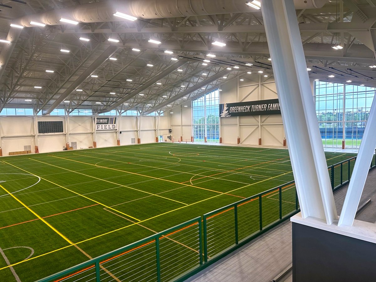 SPRINTURF's tweet photo. From sport matches to fitness drills, the indoor multipurpose field at Greenheck Turner Community Center is ready for it all! Our UltraBlade turf delivers versatility & resilience, designed for high-traffic use & maximum safety. #multipurposefield #sports #turf #indoorsports https://t.co/CPgs8wsca8