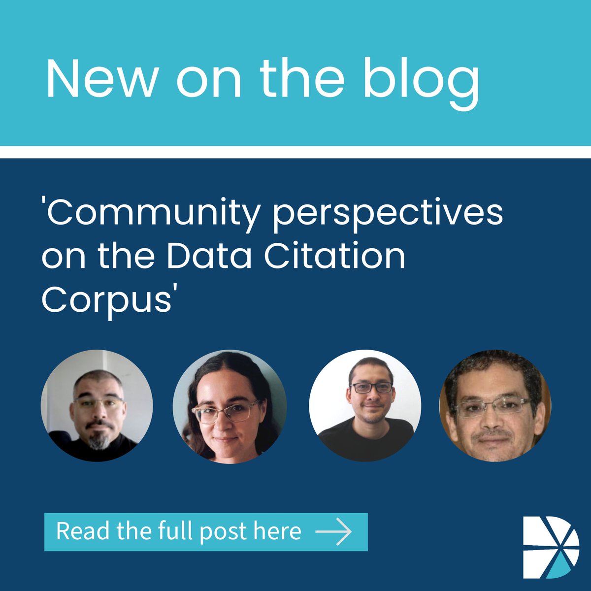 Published today on the blog! Read perspectives from members of the Make Data Count community. In this post, they share more about their interest in the Corpus, and why they believe it will be a valuable resource for funders and institutions.
makedatacount.org/read-our-blog/…