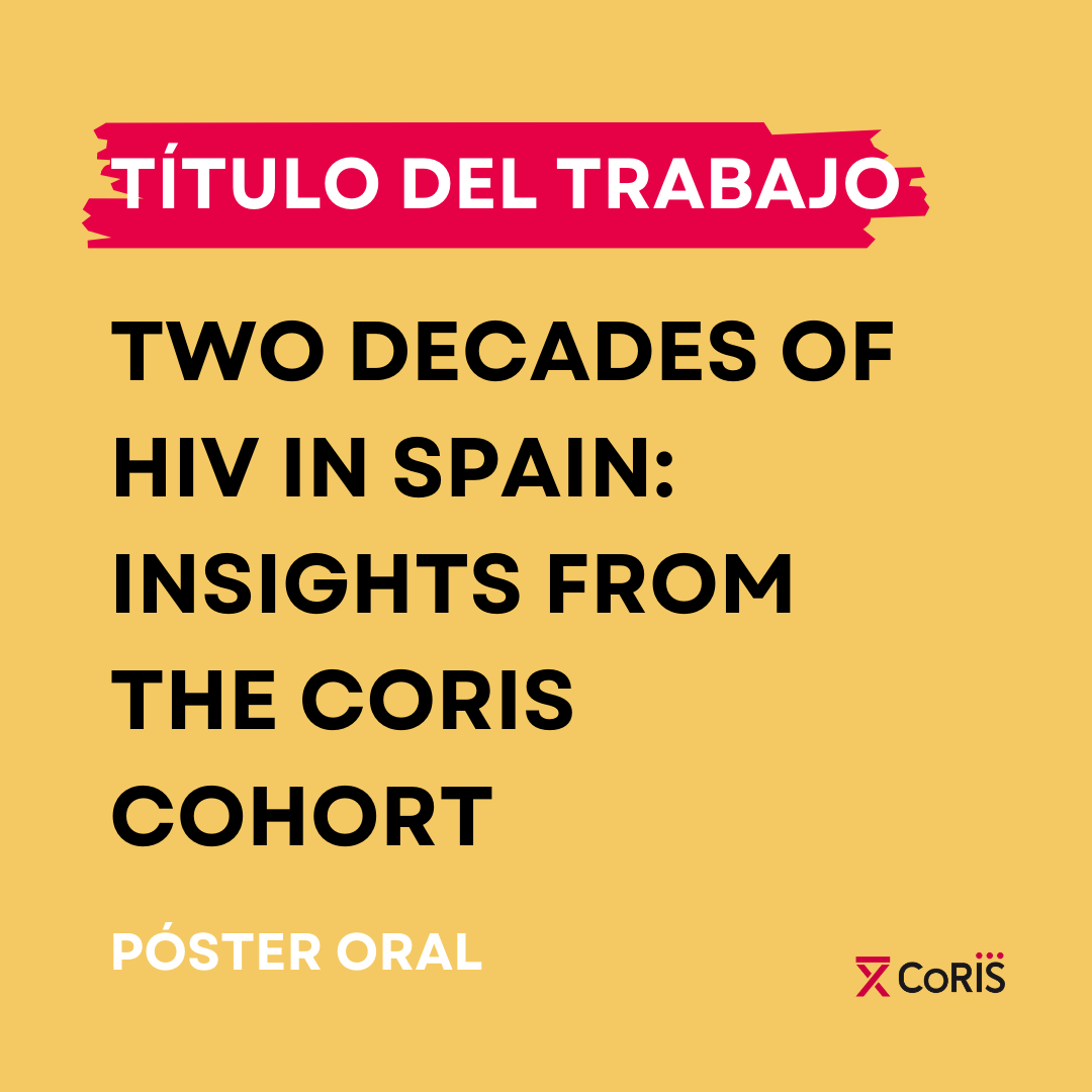 Cohorte_coris's tweet photo. @JarrinInma investigadora del Centro Nacional de Epidemiología del @SaludISCIII comparte  un análisis detallado sobre "Two decades of HIV in Spain: Insights from the CoRIS cohort".⁣ ⁣ ⁣   

Trabajo basado en datos de #CoRIS plataforma @CIBER_ISCIII 

#GeSIDA24 https://t.co/d2rvHZTFml