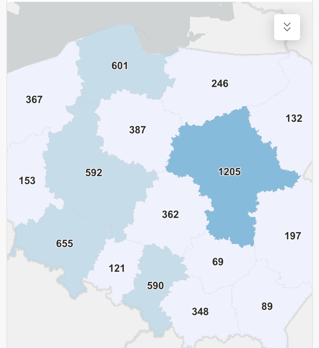 Wczoraj na covida zaszczepiło się 6120 osób wiadomo najwięcej w województwie mazowieckim 😎
