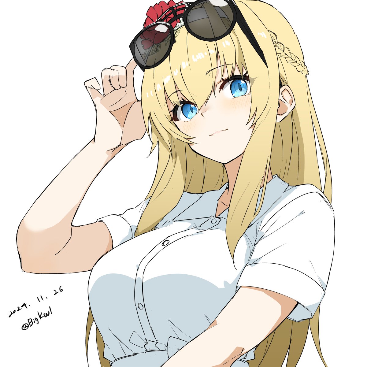 ウォースパイト
#艦これ版深夜の真剣お絵描き60分一本勝負 
#艦これ版真剣お絵描き60分一本勝負_20241126