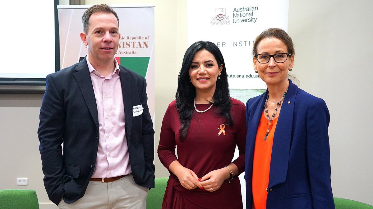 The day’s panels delved into five critical themes: #GenderApartheid and breaches of rights, education, humanitarian migration, income generation and humanitarian assistance, and women's health. Esteemed speakers, including <a href="/Virginia_Hauss/">Virginia Haussegger AM</a> AM, <a href="/LizBroderick/">Elizabeth Broderick</a> AO, and representatives