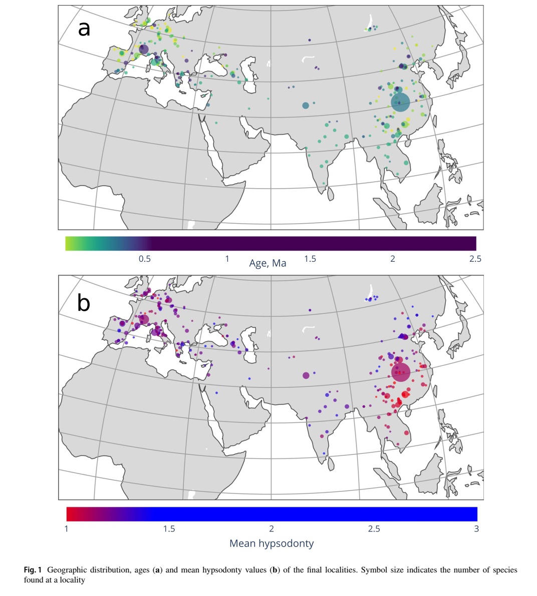 Glad to share our first article with Simona Bekeraitė <a href="/astrolitterbox/">opit</a> and Ivona Juchnevičiūtė on the assembly rules of Eurasian Pleistocene large mammals. Here we've tested the association patterns and their temporal evolution using Bayesian networks 1/n
link.springer.com/article/10.100…