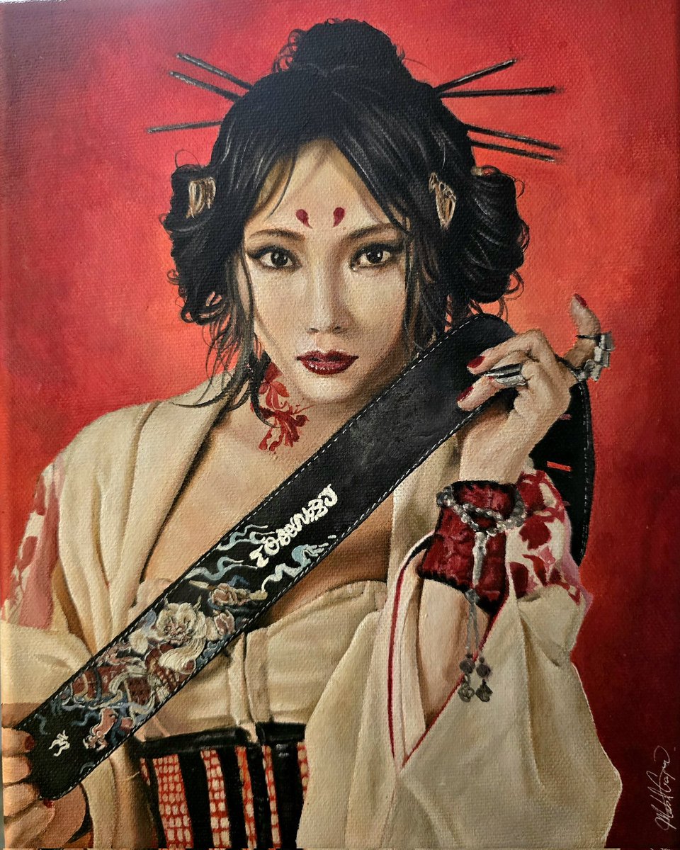 Acrylic painting of <a href="/waka_lh/">Wakazaemon/わかざえもん</a> :)
#artmoots