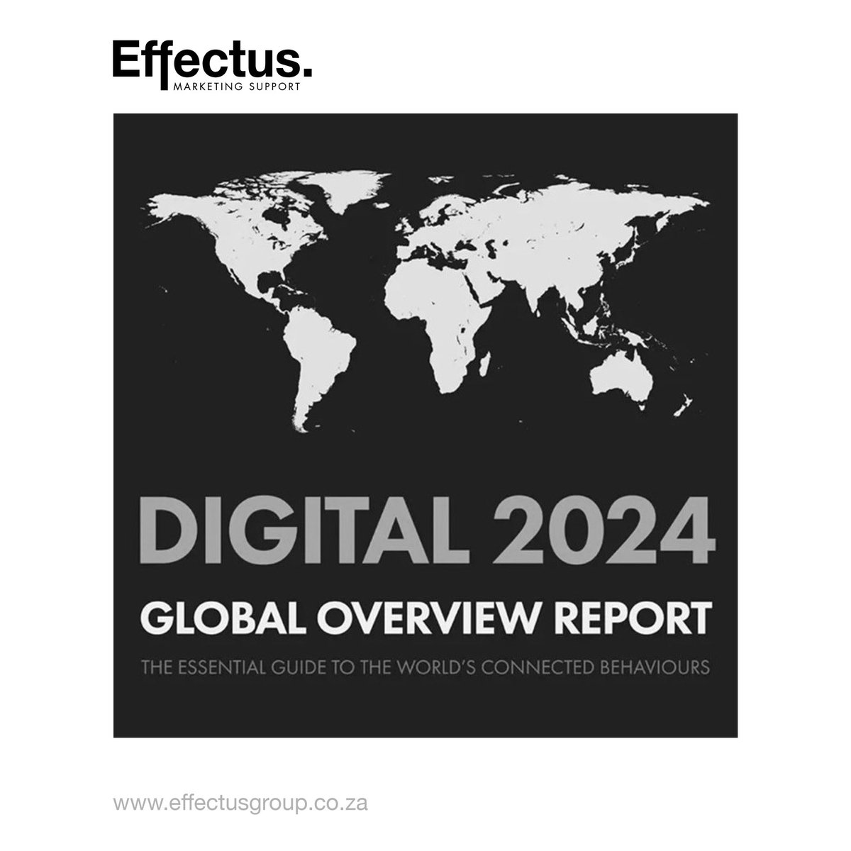 effectus_group's tweet photo. South Africa leads in digital usage! 🇿🇦 

Avg users spend 9h38m online daily, with 33.4% tuning into podcasts &amp; 3h41m on social platforms like WhatsApp, Facebook &amp; TikTok. 

Businesses, the digital revolution is here—are you ready to thrive? Let's connect! #DigitalSA https://t.co/94kS9lIqeM