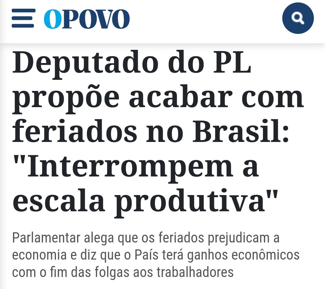 NMRigolin's tweet photo. Fácil de entender quem não está do seu lado.

"Deputado do PL (Marcos Pollon) propõe acabar com feriados no Brasil: "Interrompem a escala produtiva""

"Proposta de redução da jornada de trabalho e fim da escala 6x1 gera debates" Proposta da @ErikakHilton (PSOL) https://t.co/OF8TBXs5mI