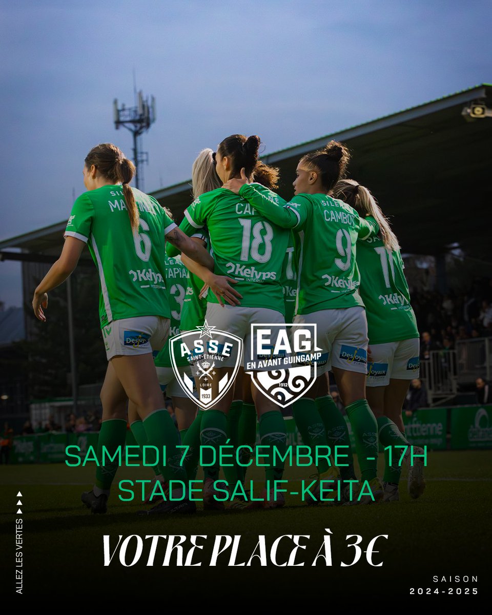 🔜 Prochain match #ASSEEAG 

🎟 Votre place à 3€ 👉 asse.fr/1146c6