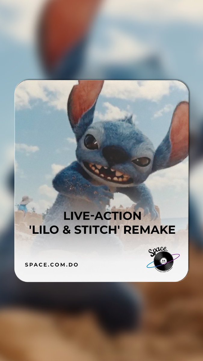 ¡Stitch vuelve para revolucionar la pantalla grande! 🌟 Prepárate para risas, caos y mucha ohana en este remáke en acción real de Lilo &amp; Stitch. ¡La familia nunca fue tan extraterrestre! 👽💥

#space1033fm #rccmedia #LiloYStitchRemake