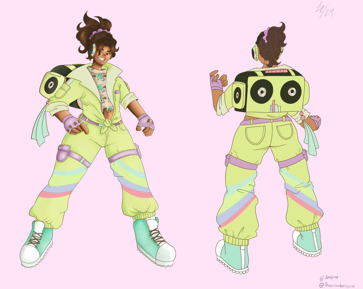 PonPomf's tweet photo. Retro venture

 #art #overwatch2 #venture https://t.co/Ef3VJrZA9O