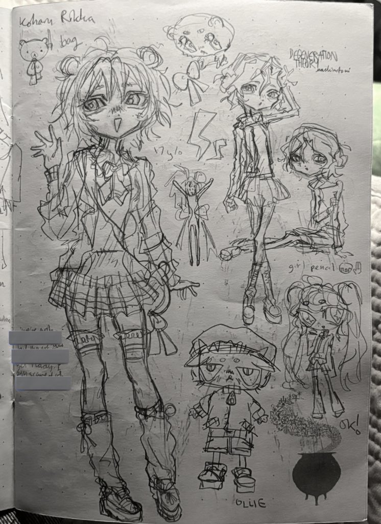 seQ_forlorn's tweet photo. a couple of sketchbook pages from october actually #ocv2 #koharurikka #hatsunemiku #myseocv2 #jukocv2 #dimitriyocv2 #mysesmellowocv2 #iourismiku https://t.co/CyM008YB2J