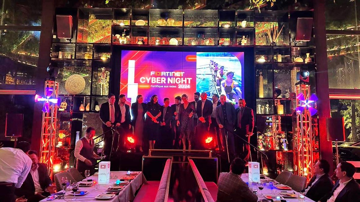 daniloavl's tweet photo. Gracias por ser parte de #Fortinet #CyberNight en Guatemala 🇬🇹

Juntos hemos logrado avances importantes en ciberseguridad y estamos preparados para enfrentar los retos del 2025.

¡Sigamos construyendo un futuro digital más fuerte y seguro! 

🔗: https://t.co/9Sxr3uexod https://t.co/deQMFQYHON